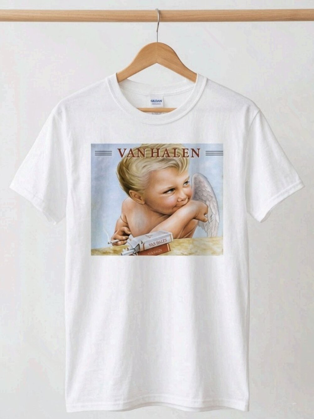 Van Halen T Shirt 1984 Album Cover Logo World Tour Concert '80 New Reprint